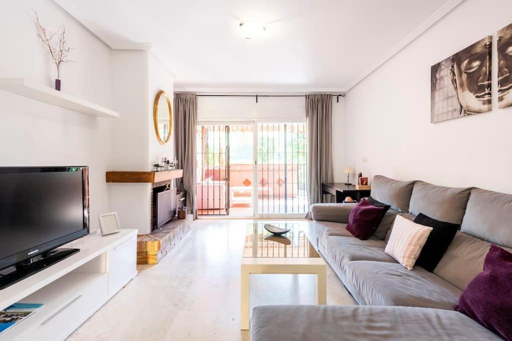 Apartamento En Marbella Guadalmina Primera Linea De Campo De Golf Los Cartujanos Eksteriør bilde