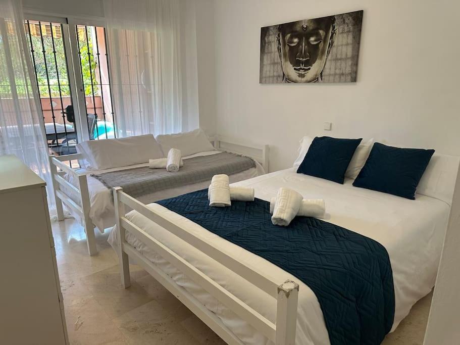 Apartamento En Marbella Guadalmina Primera Linea De Campo De Golf Los Cartujanos Eksteriør bilde
